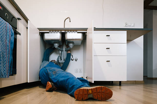 Professional Plumbing technician working in Hesperia, CA